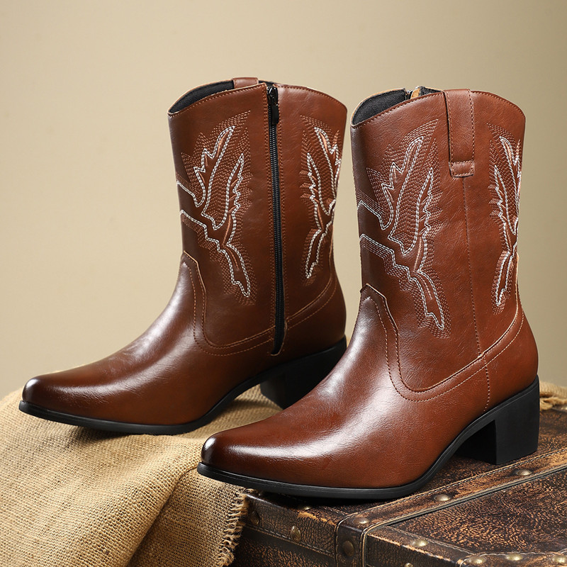 Men Shoes Classic - 2026 Stivali da cowboy occidentali classici