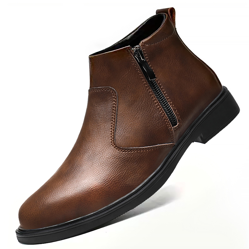 Men Shoes Marks - Nuove Scarpe in Pelle con Zip