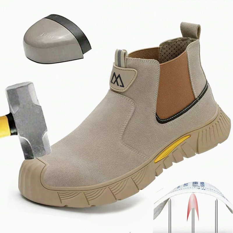 Men Shoes Marks - Scarpe da Lavoro Resistenti all'Usura con