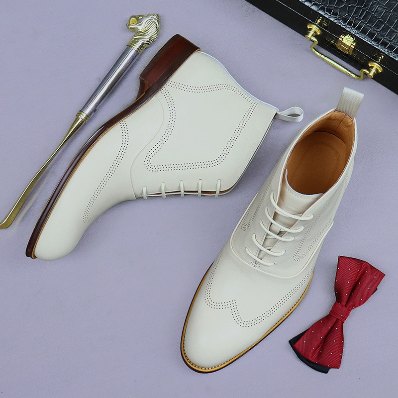 Men Shoes Elegant - Eleganti Stivali Chelsea da Uomo in