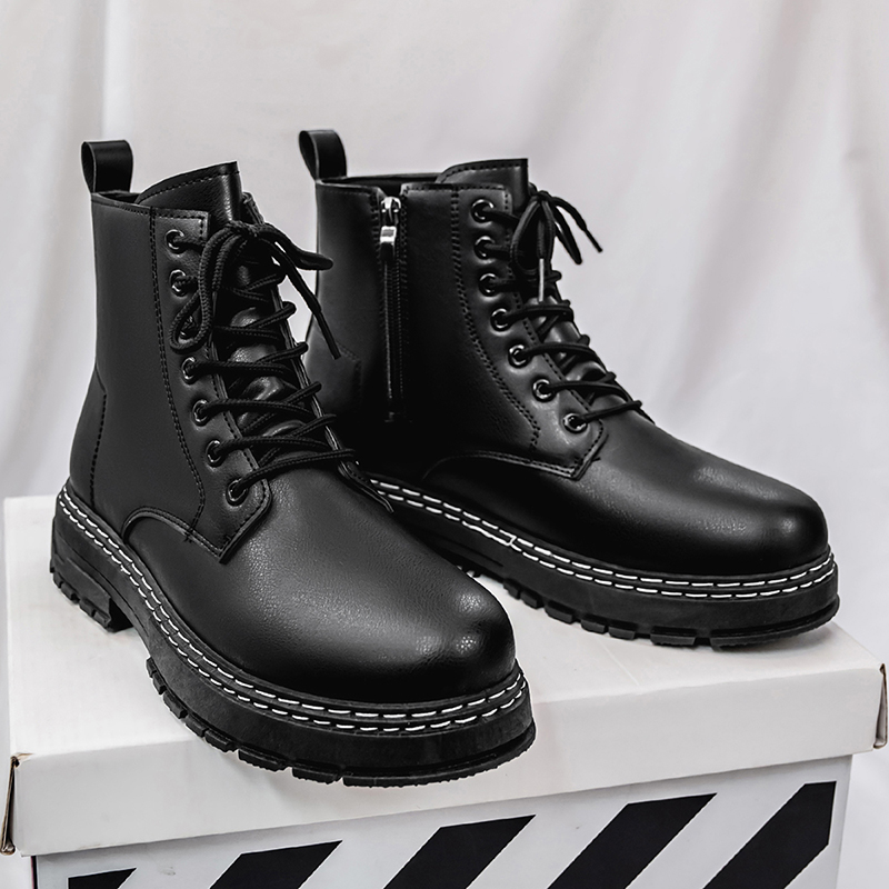Stivali da moto da uomo in pel - Men Shoes Classic recensione e prezzo