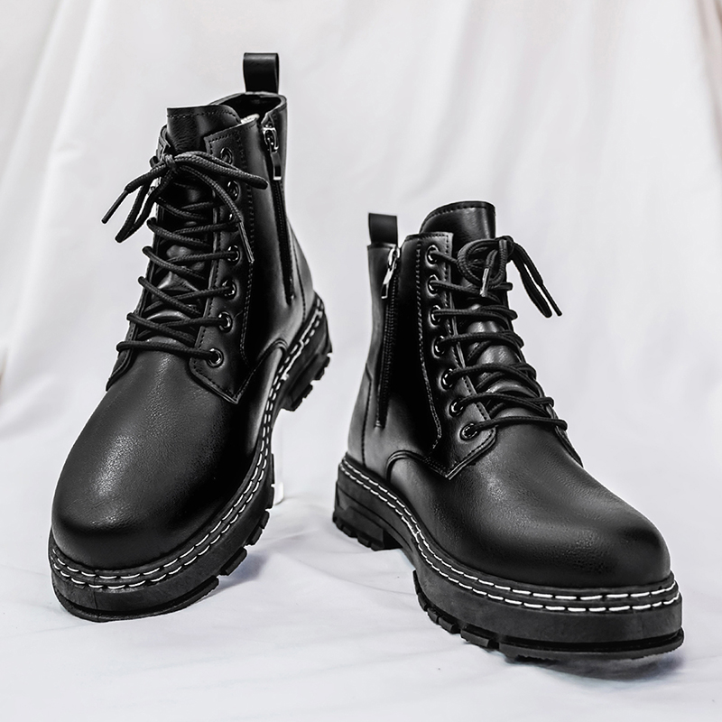 Stivali da moto da uomo in pel - Men Shoes Classic recensione e prezzo
