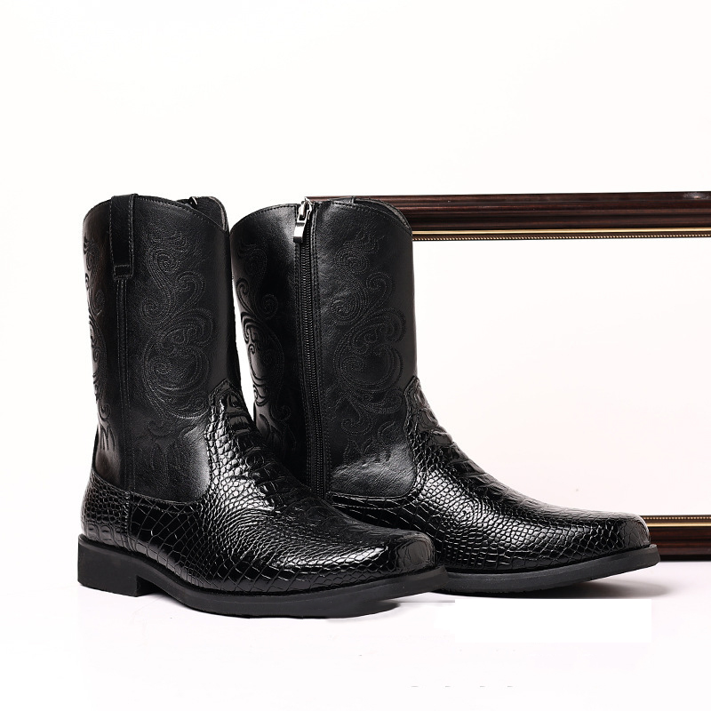 Stivali western da uomo in pel - Men Shoes Classic recensione e prezzo