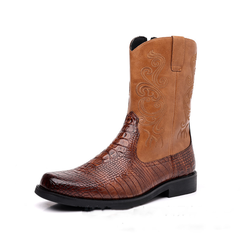 Stivali western da uomo in pel - Men Shoes Classic recensione e prezzo