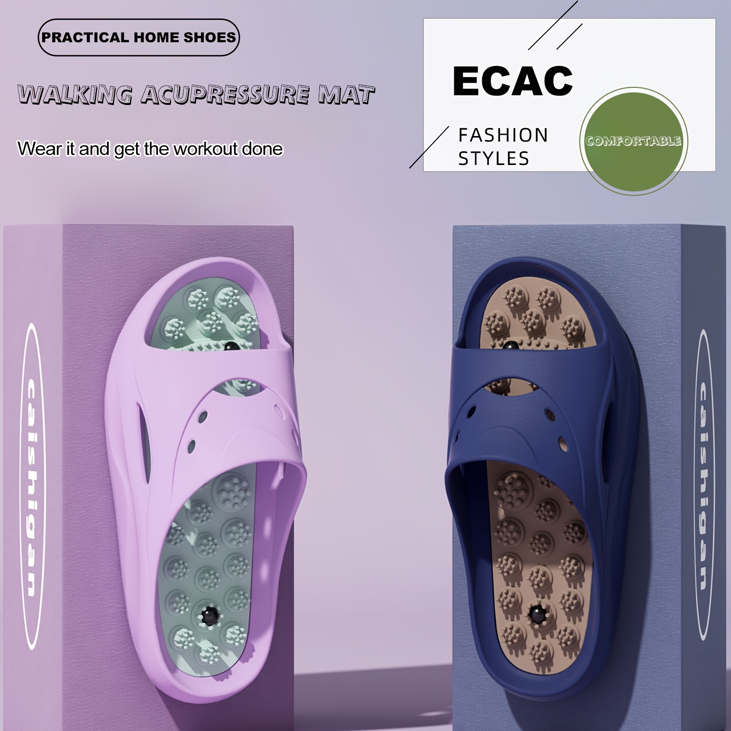 Ciabatte Massaggianti in EVA p - Men'S Shoes Non Slip recensione e prezzo