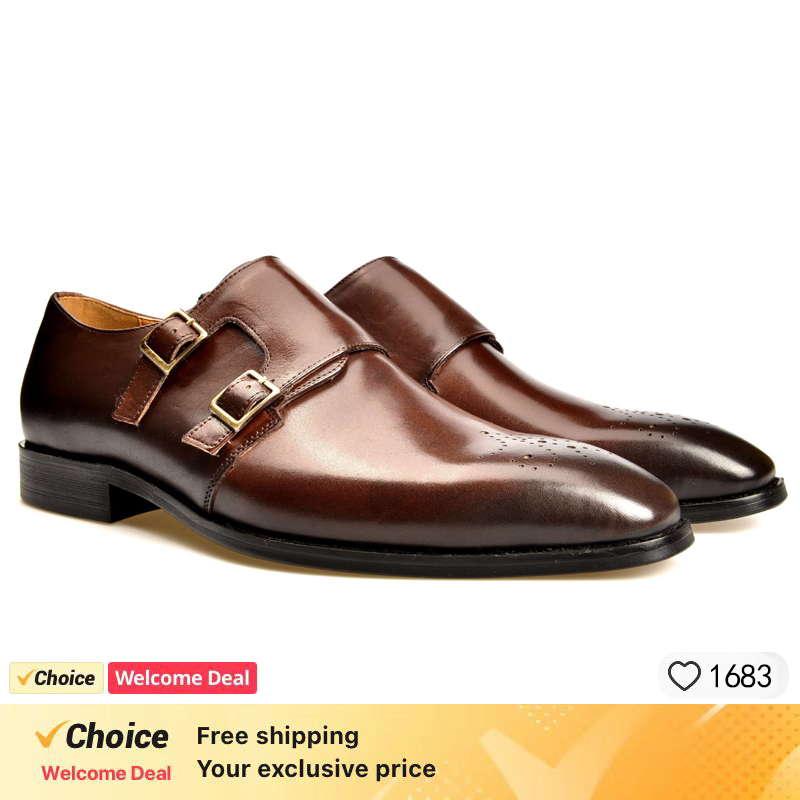 Scarpe Eleganti da Uomo in Pel - Men Shoes Eu To Us recensione e prezzo