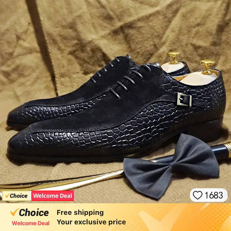 Scarpe Eleganti da Uomo in Pel - Men Shoes Eu To Us recensione e prezzo