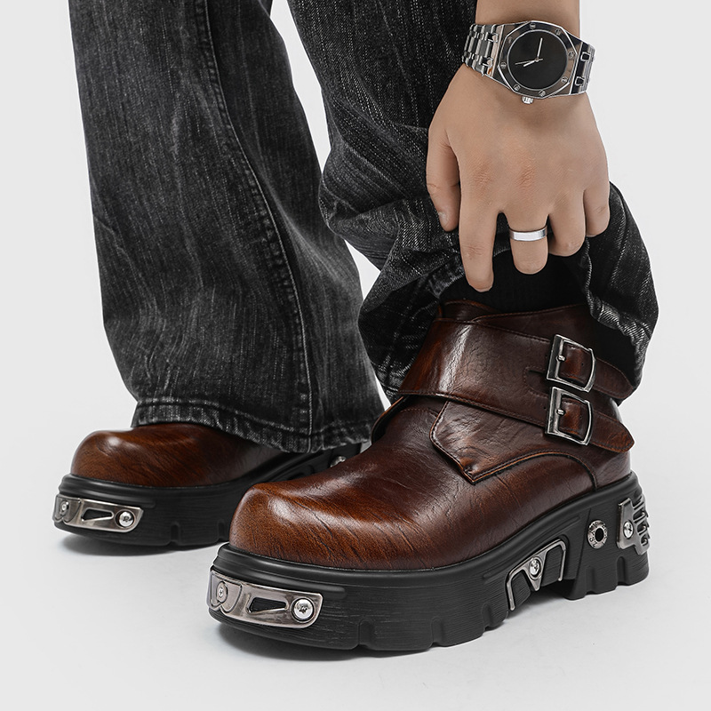 stivali con plateau punk goth  - Men Shoes Type recensione e prezzo