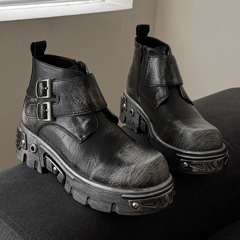stivali con plateau punk goth  - Men Shoes Type recensione e prezzo