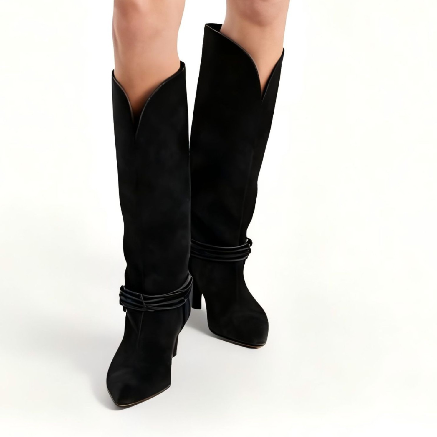 Stivali al ginocchio in pelle  - Men Shoes Elegant recensione e prezzo