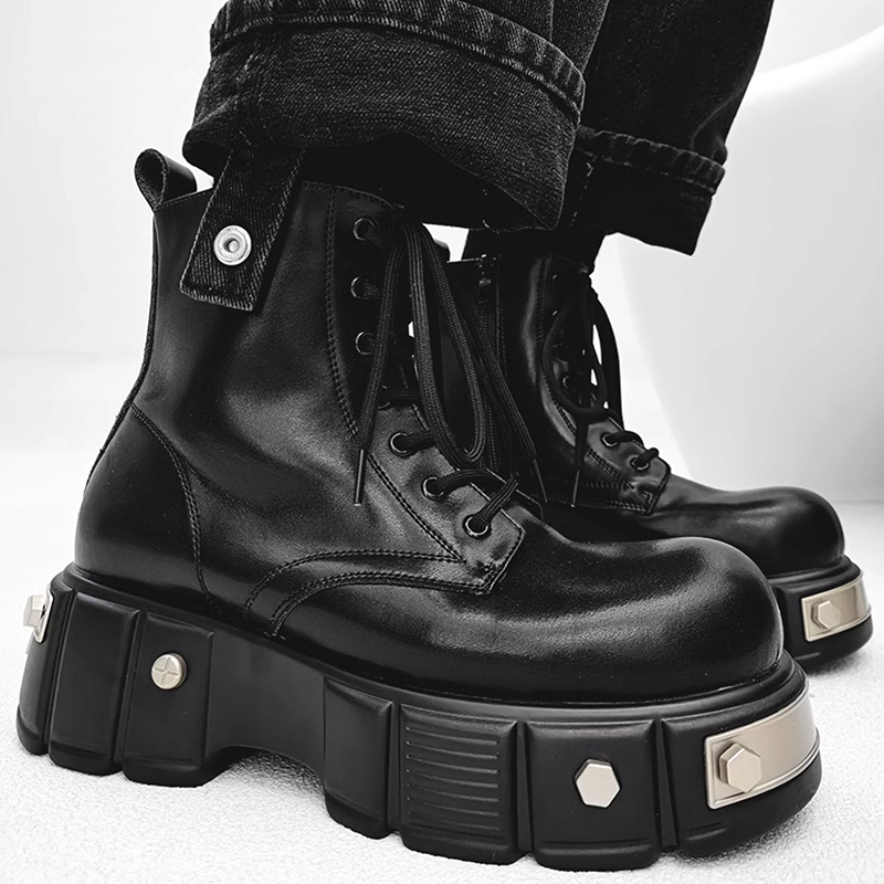 Stivali con plateau alto di de - Men Shoes Brand recensione e prezzo