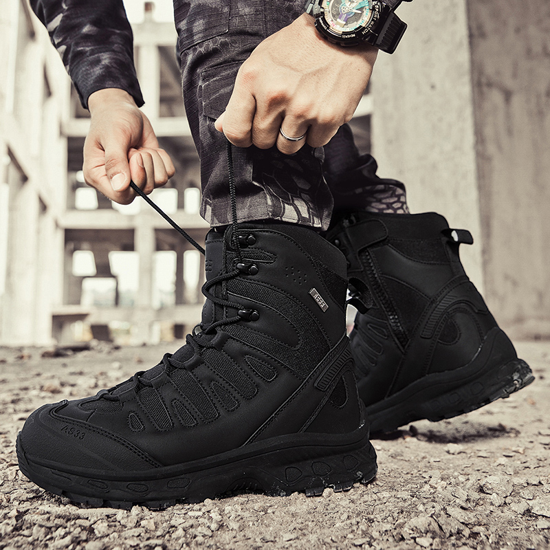Stivali Tattici da Uomo con La - Men Shoes Brand recensione e prezzo