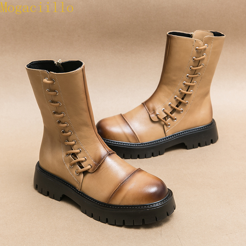 Stivali da Lavoro in Pelle da  - Men Shoes Brand recensione e prezzo